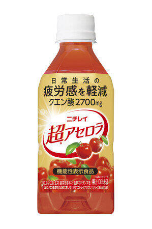 疲れた体に嬉しいクエン酸を含有　「ニチレイ 超アセロラ（機能性表示食品）」