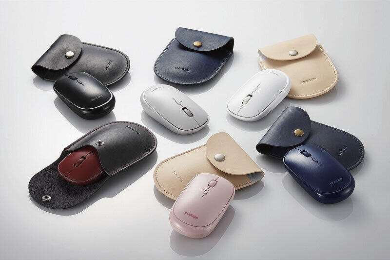 移動多いパソコンユーザーに　持ち運びに便利な薄型Bluetoothマウス