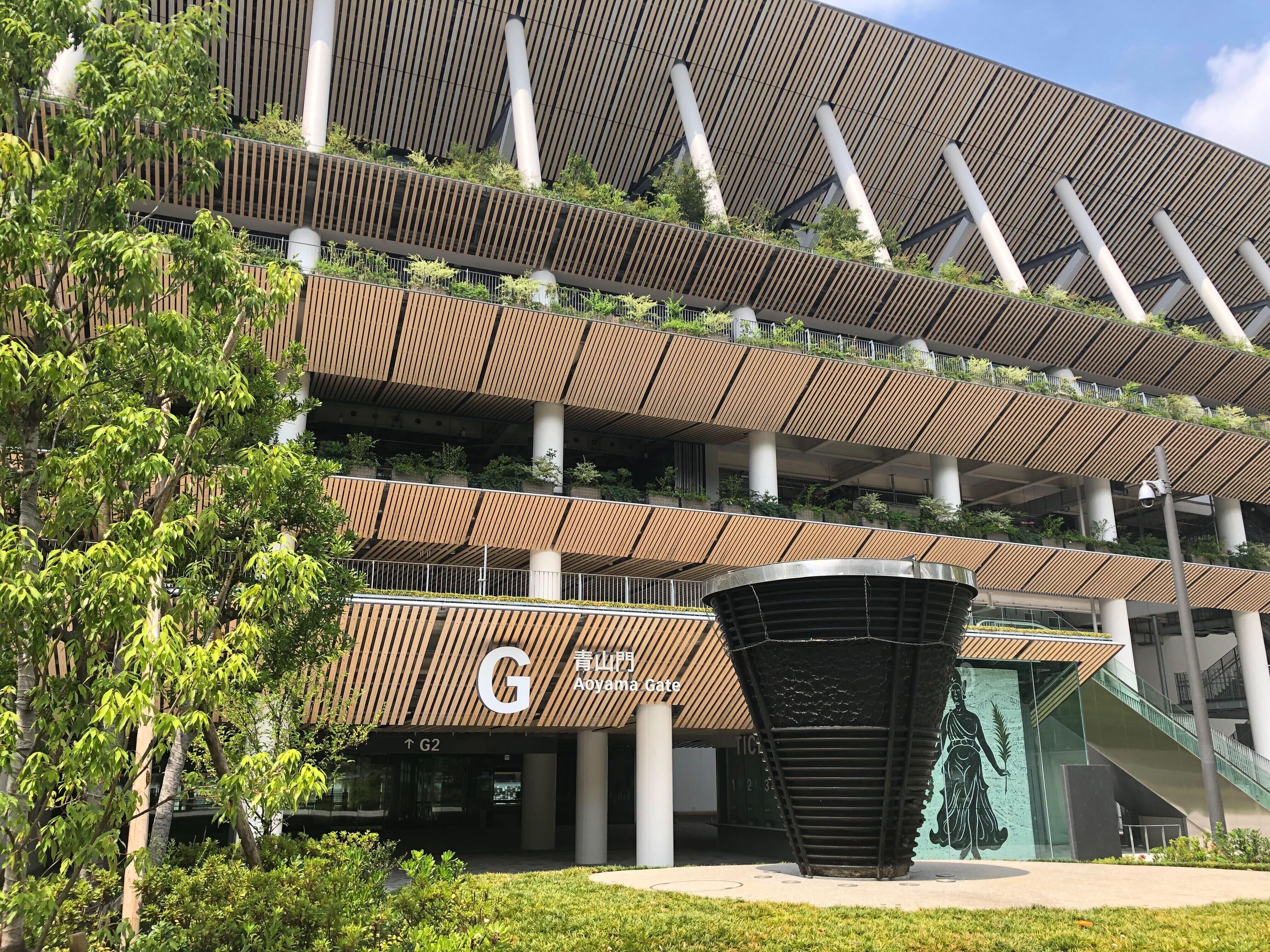 国立競技場南東の青山門