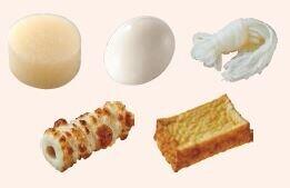 定番の具材5種類をセットにした「定番セット」