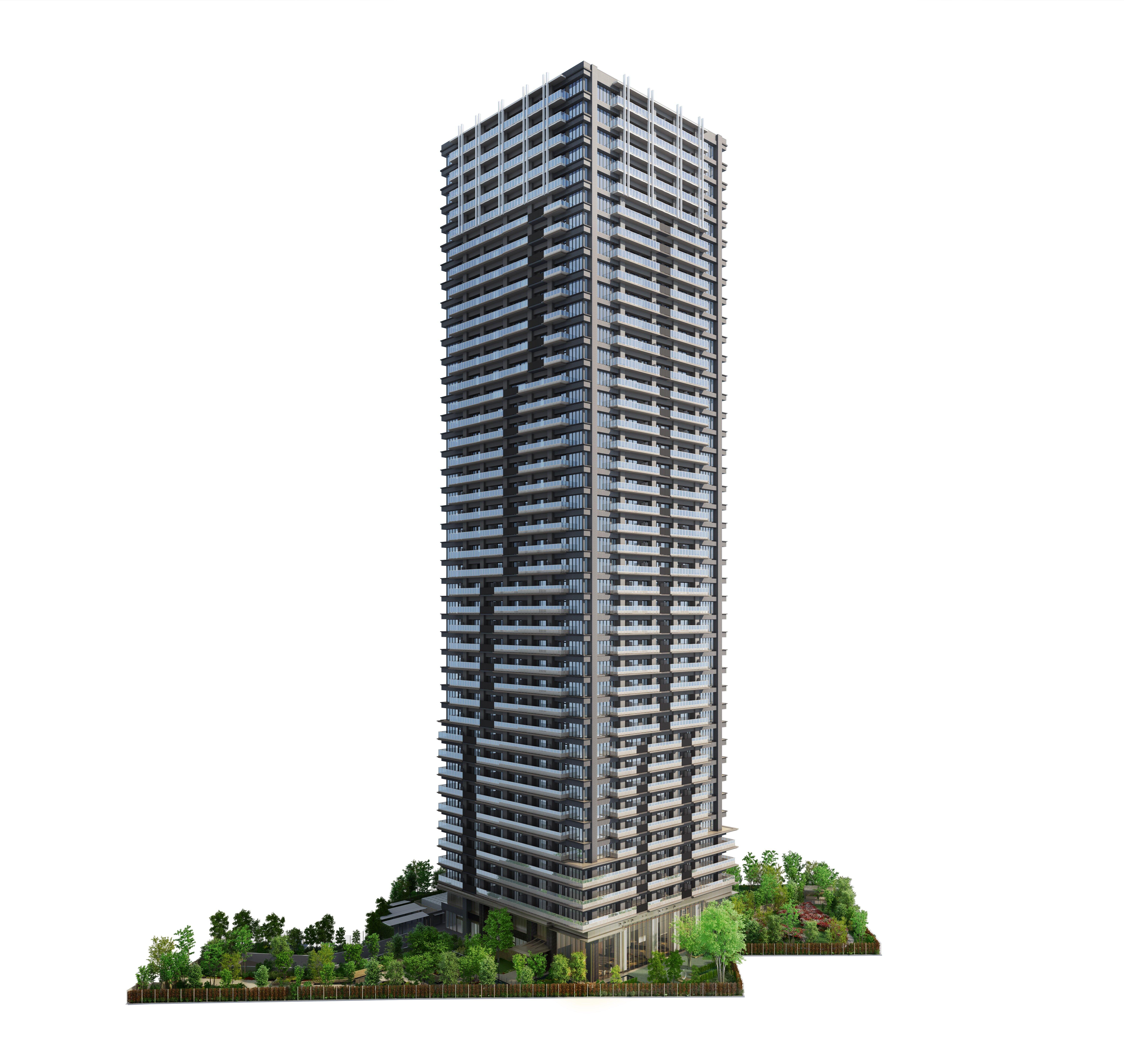 名古屋駅チカに最高層タワーマンション　地上42階、市中心部でも自然豊かな暮らしを