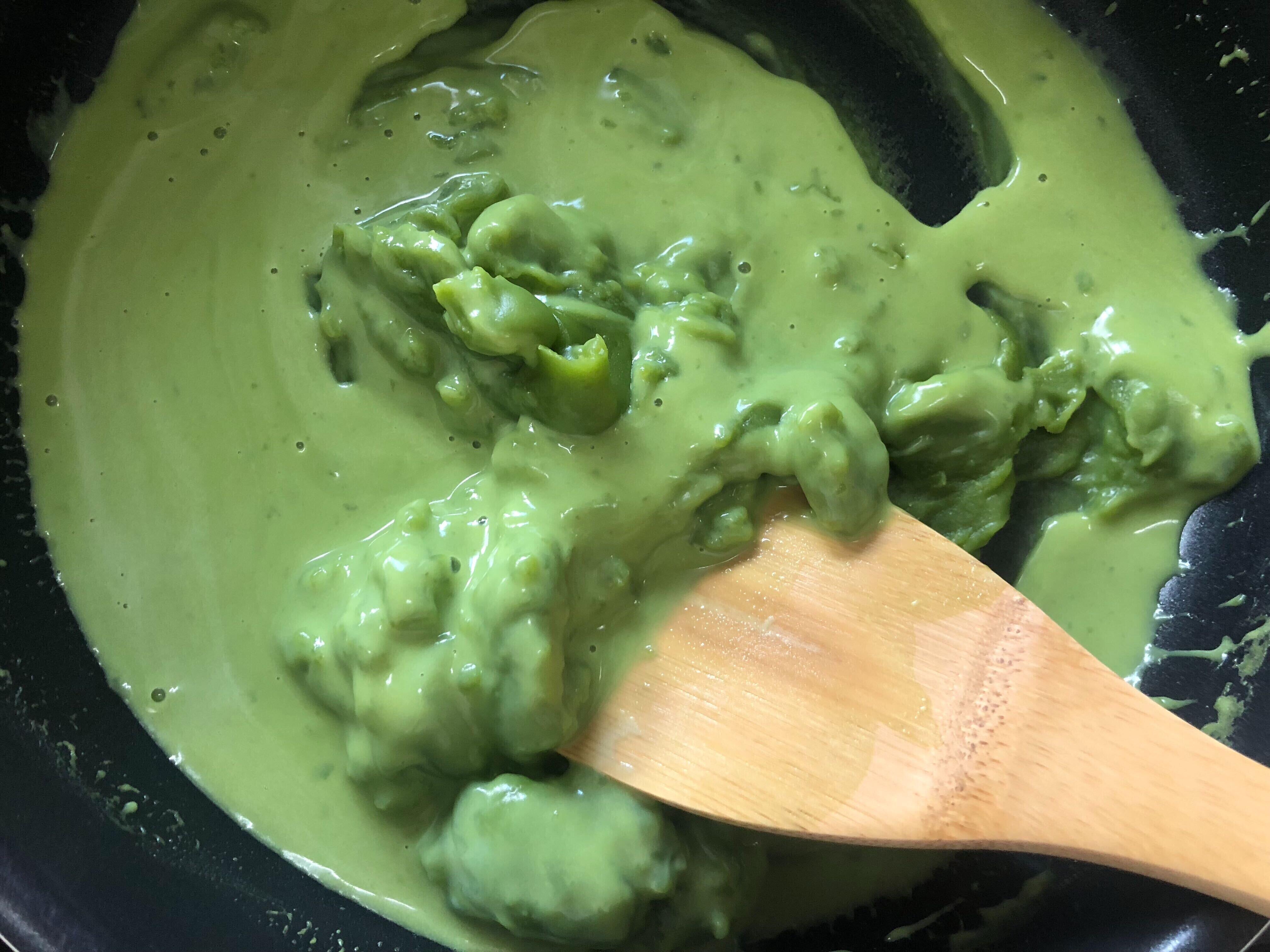 だんだん固まってきた（写真7）