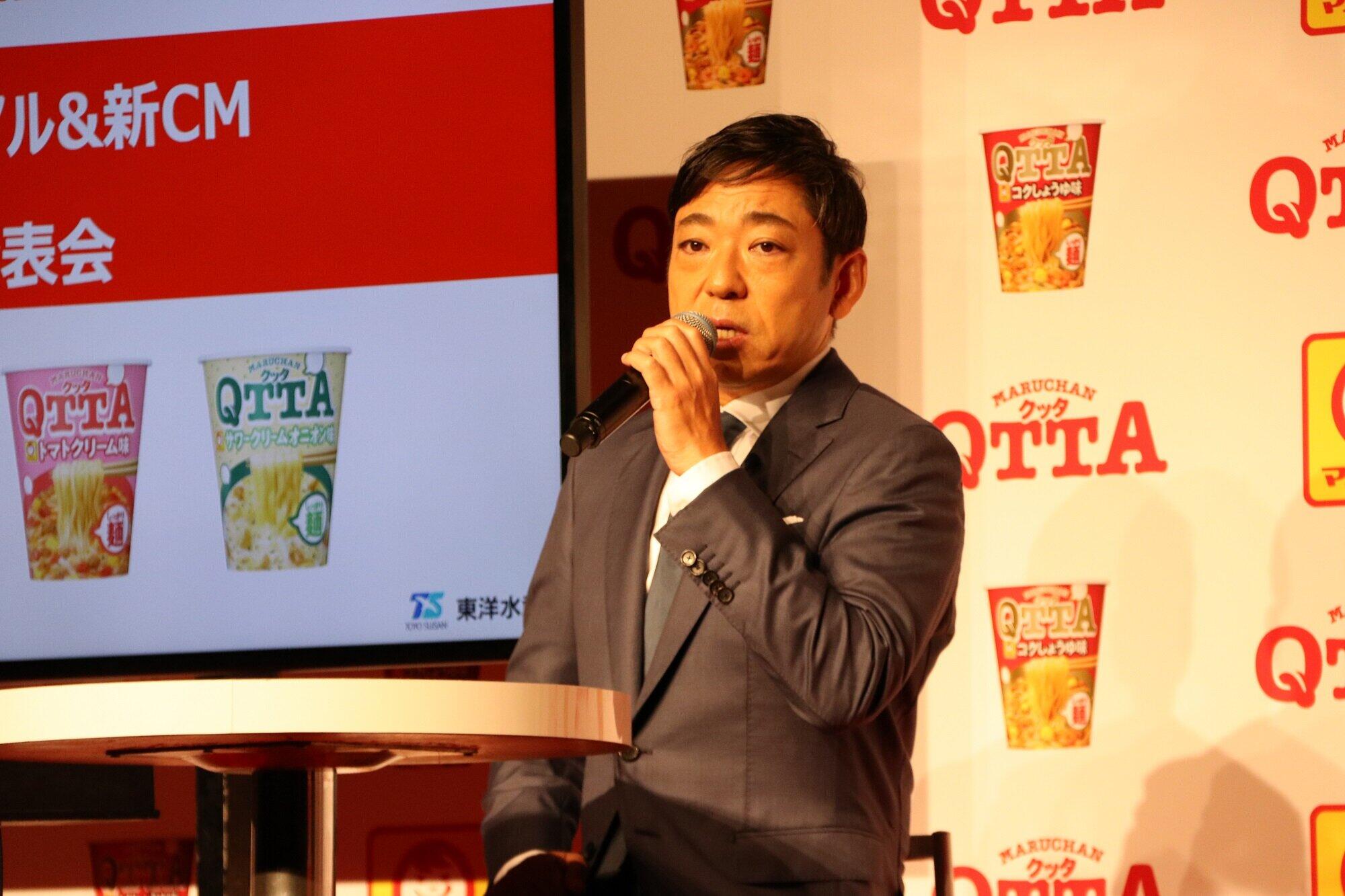 ユーモア溢れる言動で、最後まで会場を盛り上げた。