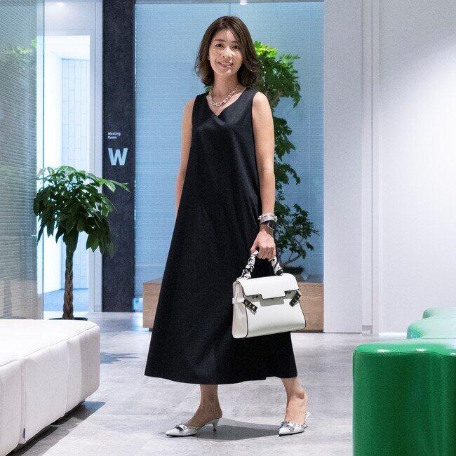 ビジネス、日常着、ドレスアップと自由自在「エヴリデイワンピース」