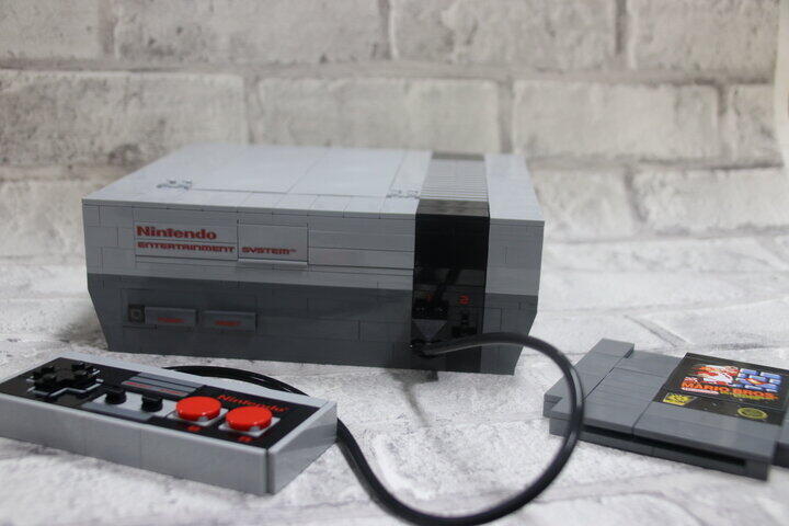 「NES」もレゴでディティールまで再現できる