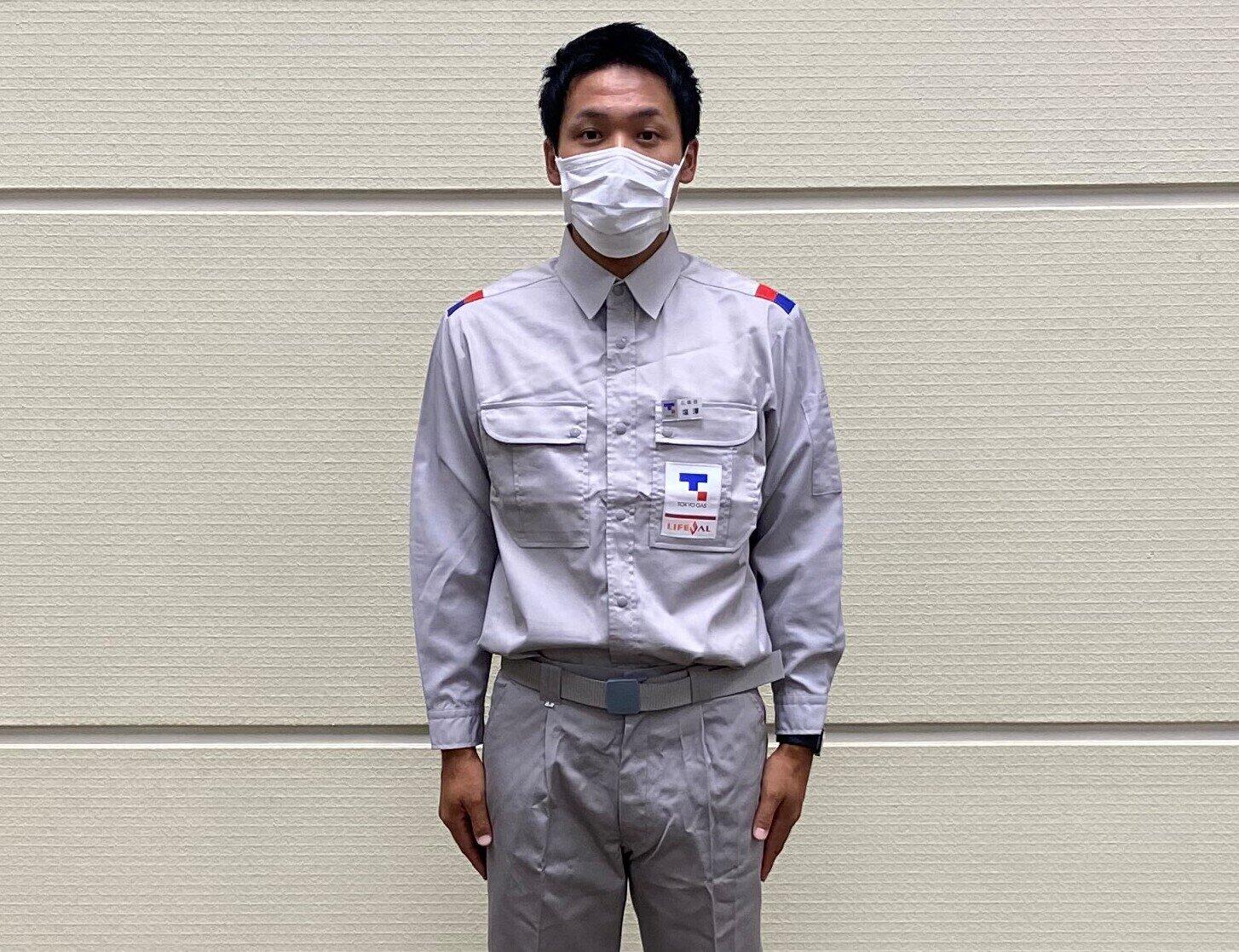 東京ガスグループ社員が着用する制服（画像1、写真は東京ガスの提供、編集部で一部加工）