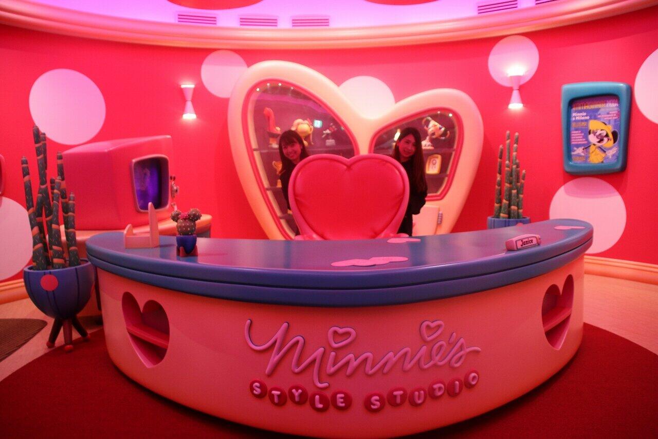 ミニーのスタイルスタジオ室内