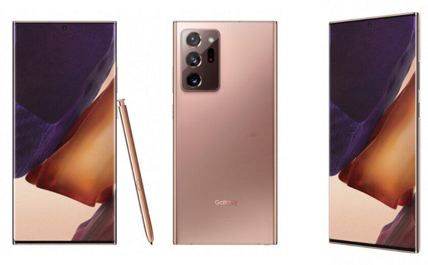 「5G」対応スマホ「Galaxy Note20 Ultra 5G」　1億画素を含む3眼カメラ