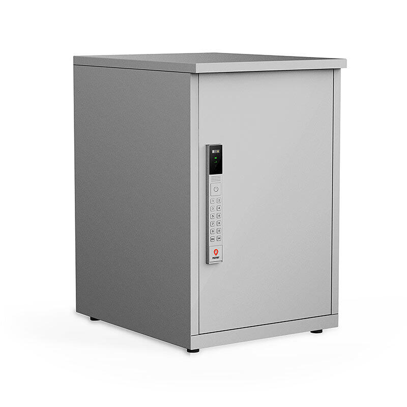 スマホアプリで解錠　スマートロックを備えた宅配ボックス