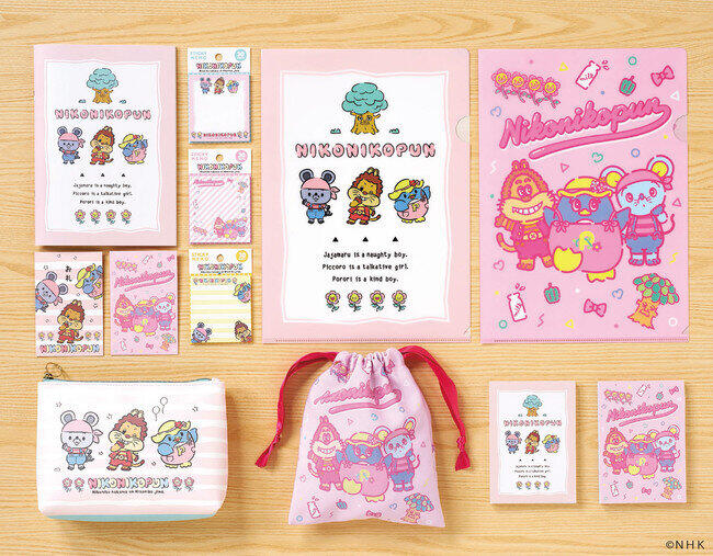 サンリオプロデュースでNHKなつかしキャラグッズ