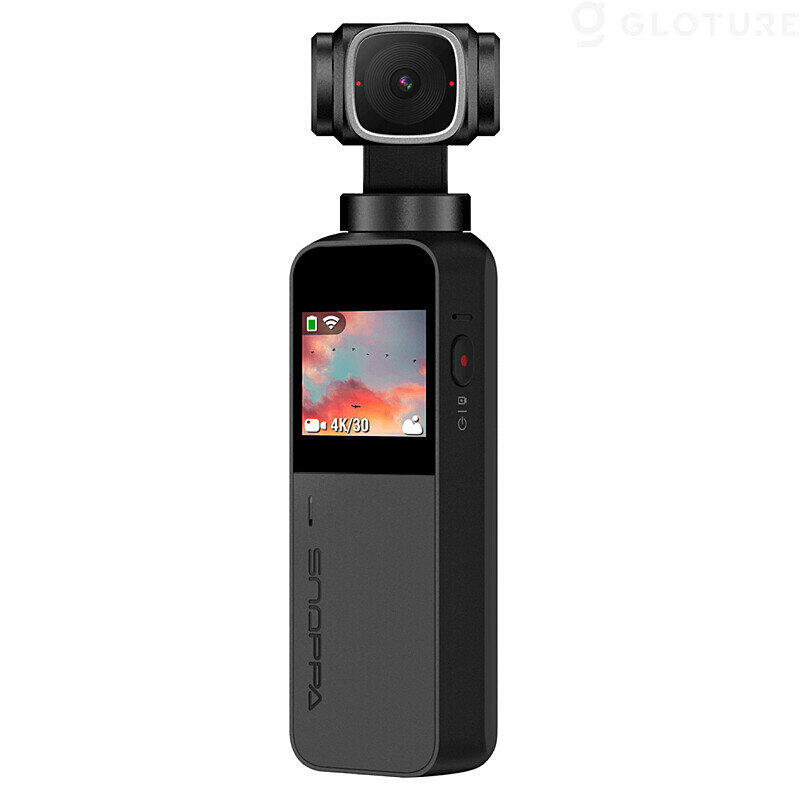軽量・手のひらサイズにソニー製センサー＆3軸ジンバル　4Kカメラ