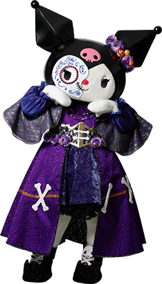 サンリオキャラをイメージした大人カワイイハロウィーンメークを提案