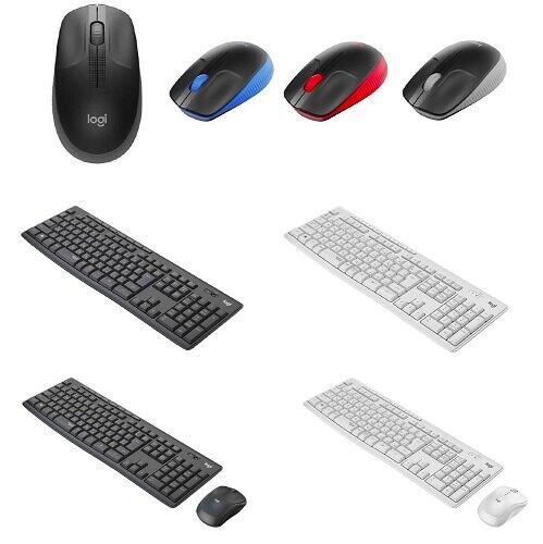 ロジクールから、左右対称のフルサイズ無線マウス＆静音性を高めた無線キーボード