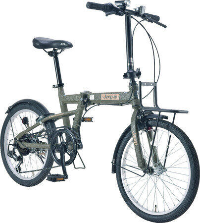 Jeepブランドの折りたたみ自転車登場！