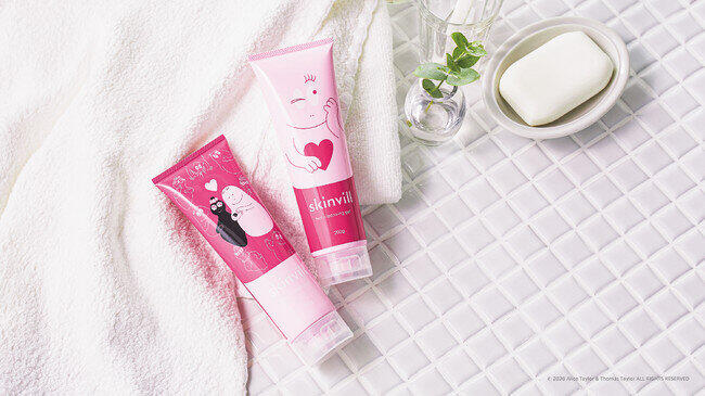 バーバパパとコラボしたホットクレンジングジェル