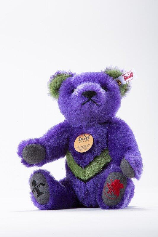 「エヴァンゲリオン」初号機のカラーリング施したテディベア　2015体限定