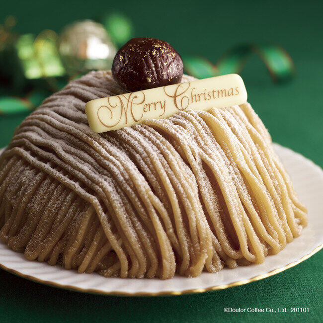 「ミルクレープ」「和栗のモンブラン」　クリスマスにドトールのケーキを