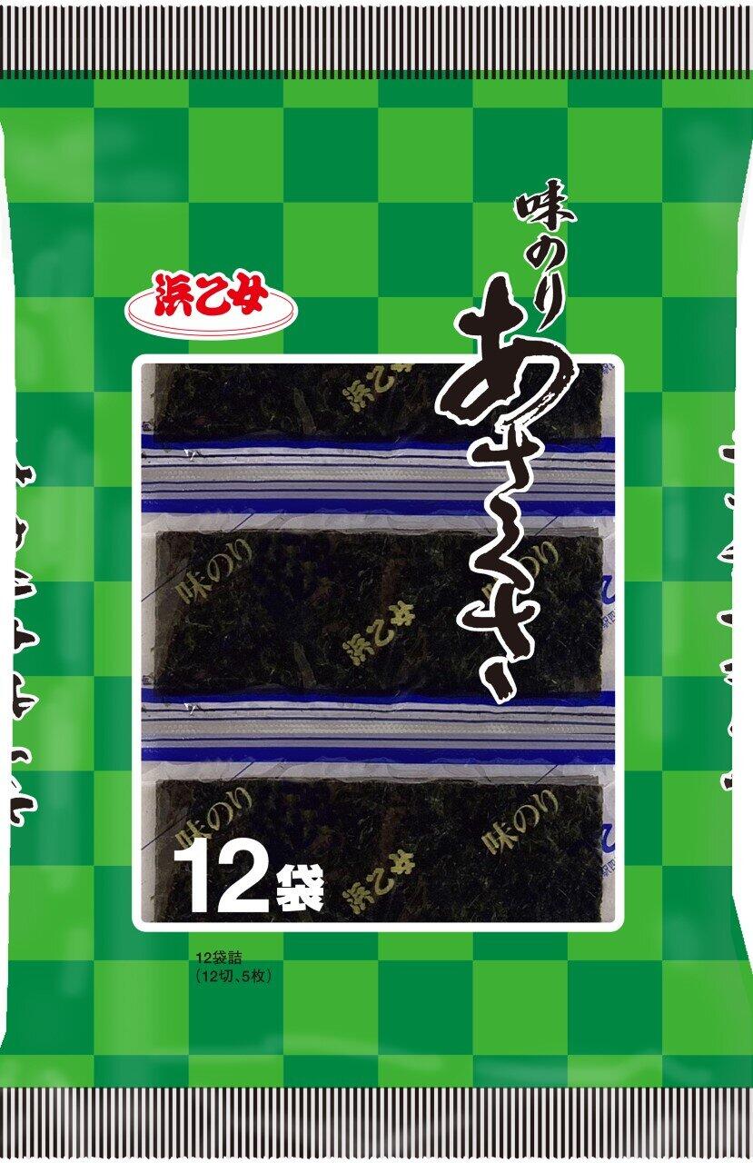 「鬼滅の刃」竈門炭治郎っぽい味のり　パッケージ「緑の市松模様」に大反響