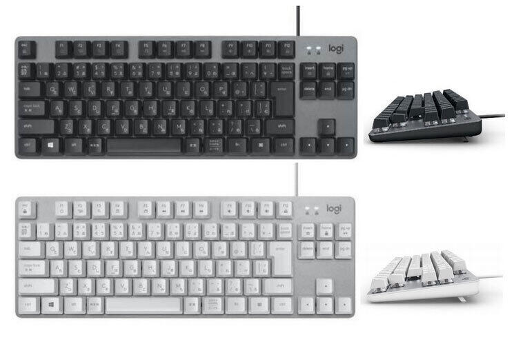 2種類のキースイッチから選べる　有線メカニカルキーボード「K835」