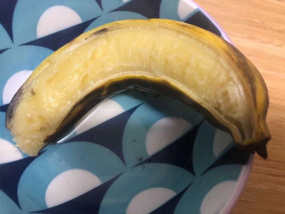 トロッとしたバナナのおでんはデザート代わりに