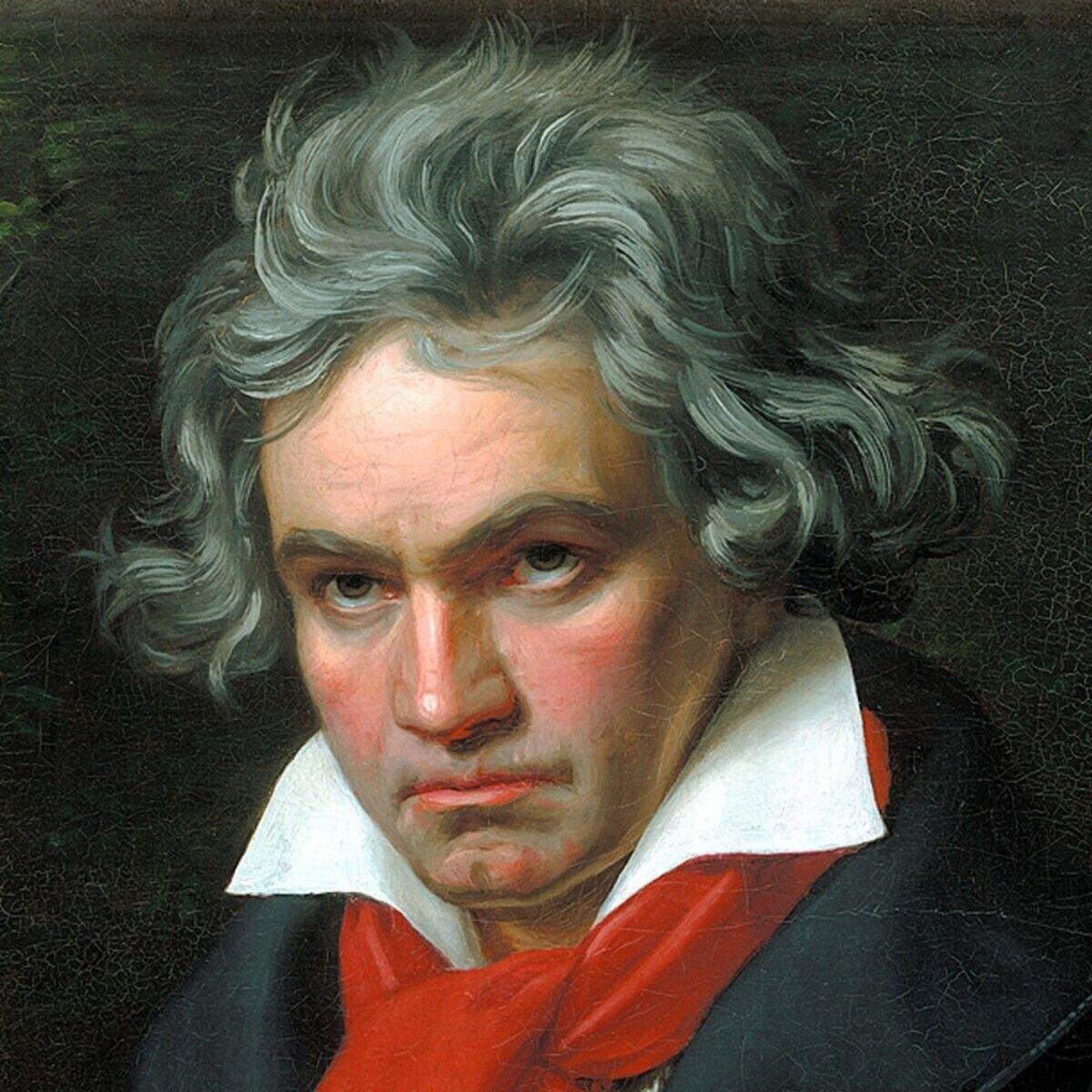 意思の強さをうかがわせる孤高の天才ベートーヴェンの肖像