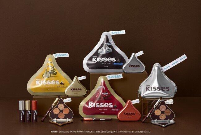 HERSHEY'S KISSES chocolateをリアルに再現したメイクアップアイテム