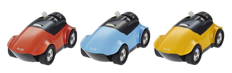 車を転がして楽しく削る　「ハシレ！エンピツケズリ！」