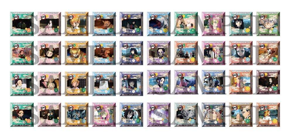 「チロルチョコ『鬼滅の刃』ザクザクキャラメルクランチ」（（c）吾峠呼世晴／集英社・アニプレックス・ufotable）