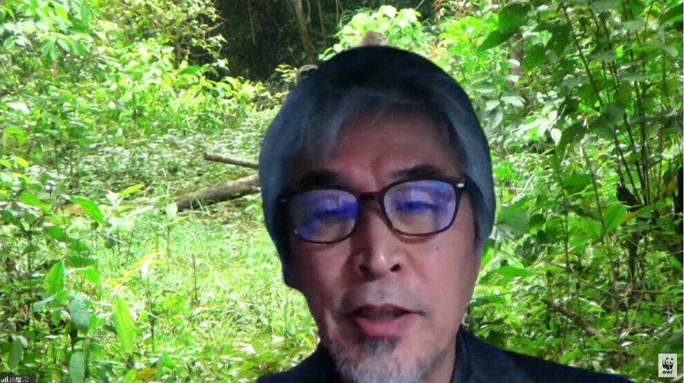 京都大学名誉教授の山極壽一氏（提供：WWFジャパン）