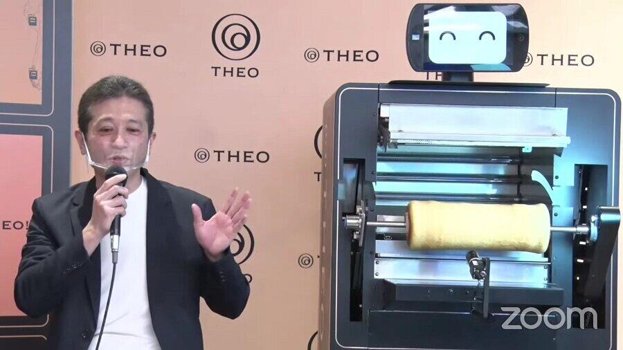 バームクーヘン焼成AI ロボット「THEO」とは