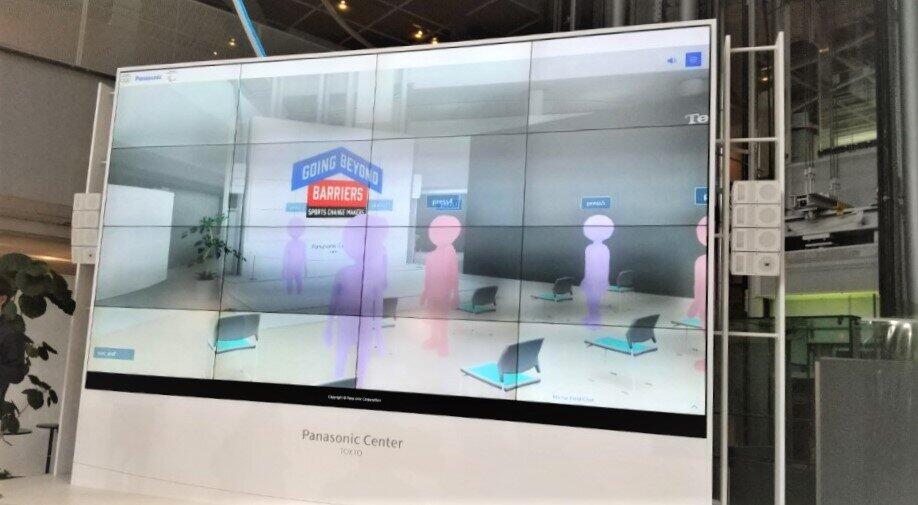 イベント後に行われた「Mirror Field」個別体験会