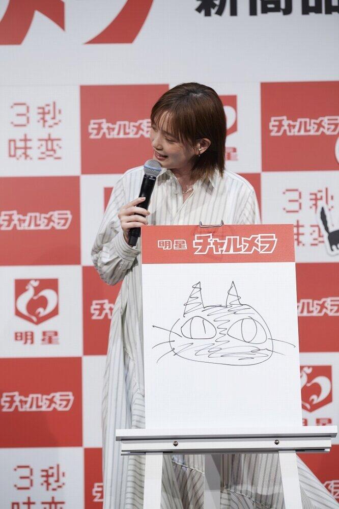 本田さんが3秒で描いた「黒猫」（画像4）