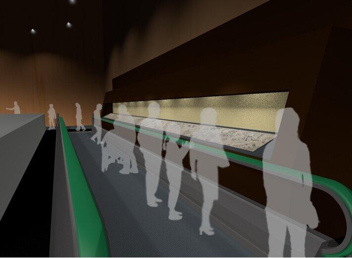 「動く歩道」イメージ図