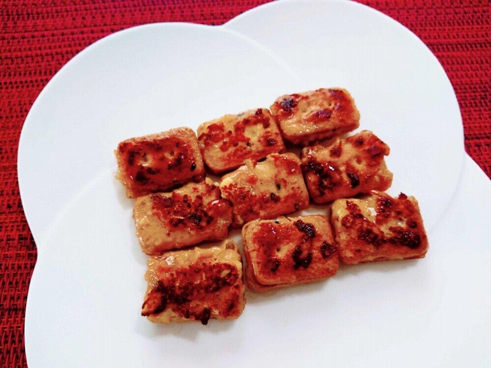 乾パンフレンチトースト、出来上がり！