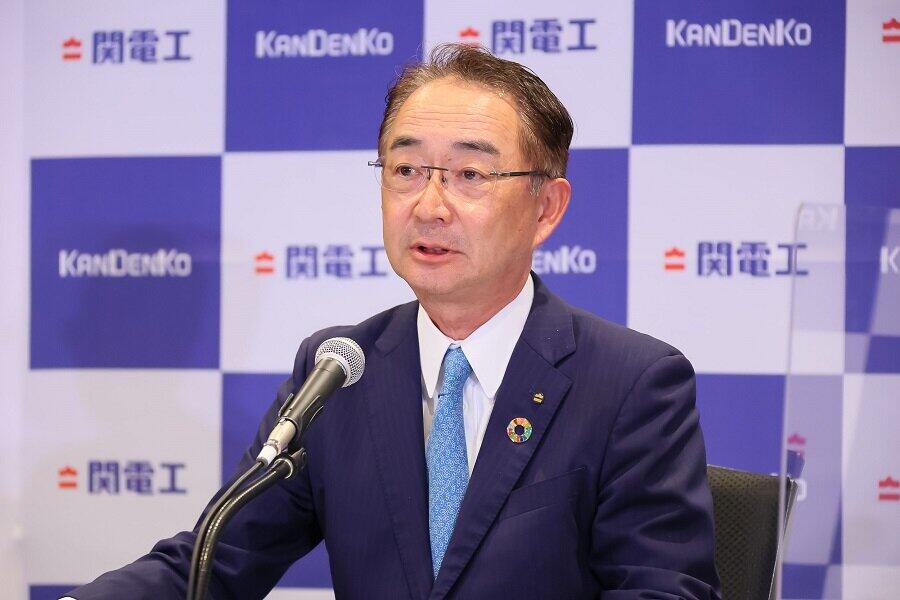 関電工取締役社長・仲摩俊男氏