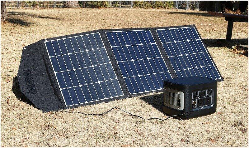 ソーラーパネル充電器とポータブル電源　オウルテックから「災害対応に強い味方」
