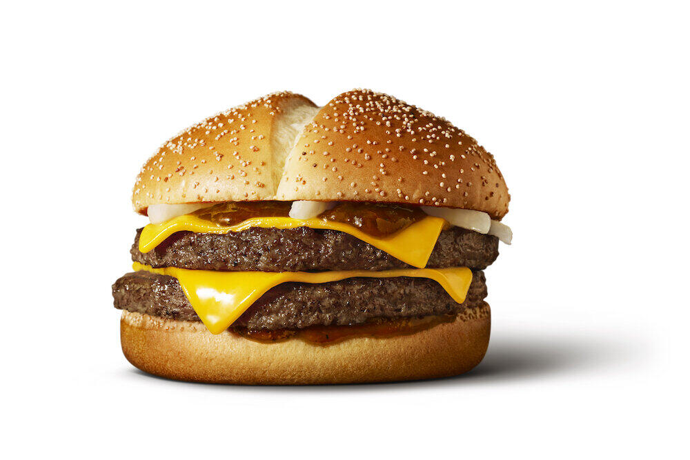 マクドナルドの「炙り醤油風　ダブル肉厚ビーフ」