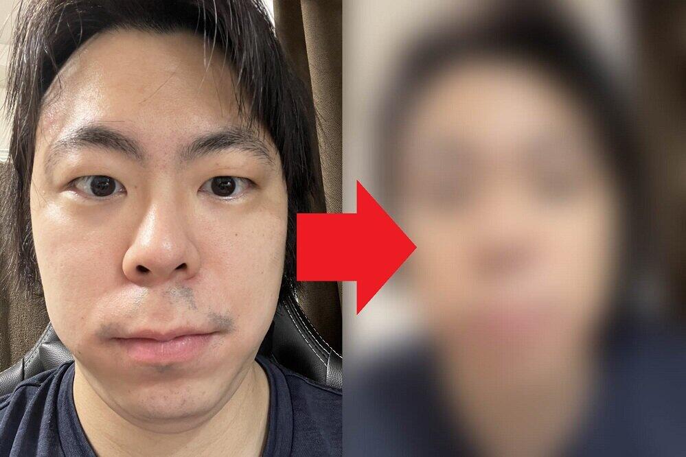 オンライン会議前にメンズコスメ　アラサー男の顔がみるみる変わった