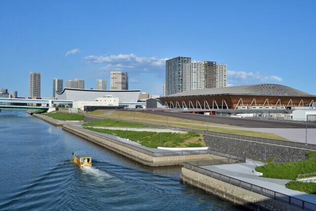 東京五輪に向けて多くの競技施設が整備された