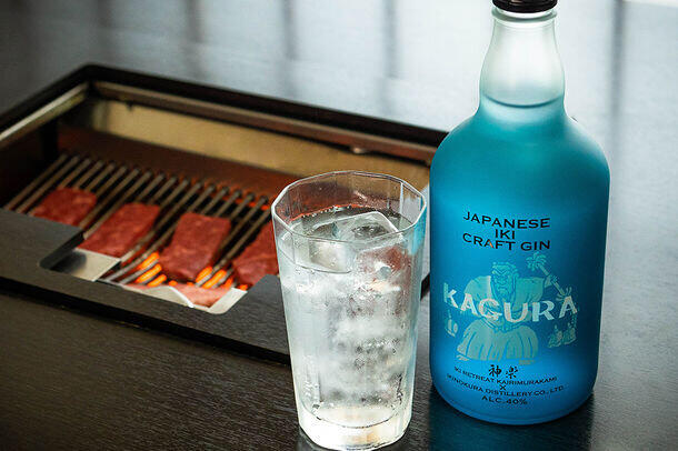 クラフトジン「JAPANESE IKI CRAFT GIN　KAGURA」