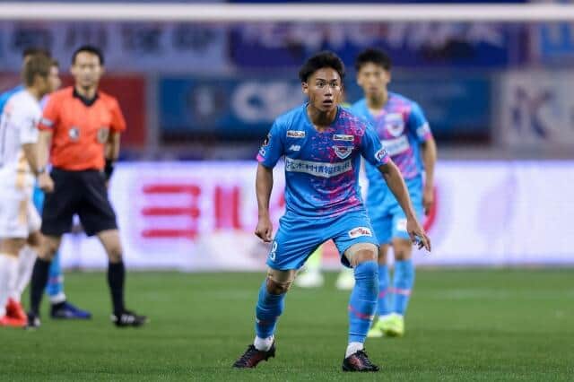 試合中の林選手（c）SAGAN DREAMS CO.,LTD.