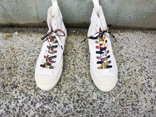 ヴィンテージスカーフなどを4種類使用した「scarf MIX」シリーズ