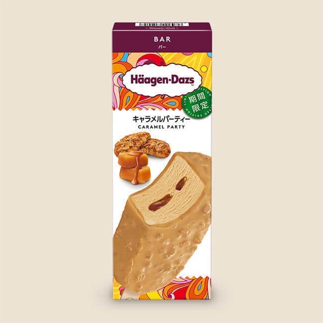 食感と味わいがひと口ごとに変化　ハーゲンダッツ「キャラメルパーティー」