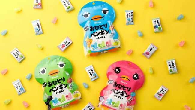 カンロ「今日もおひとりペンギンキャンディ」