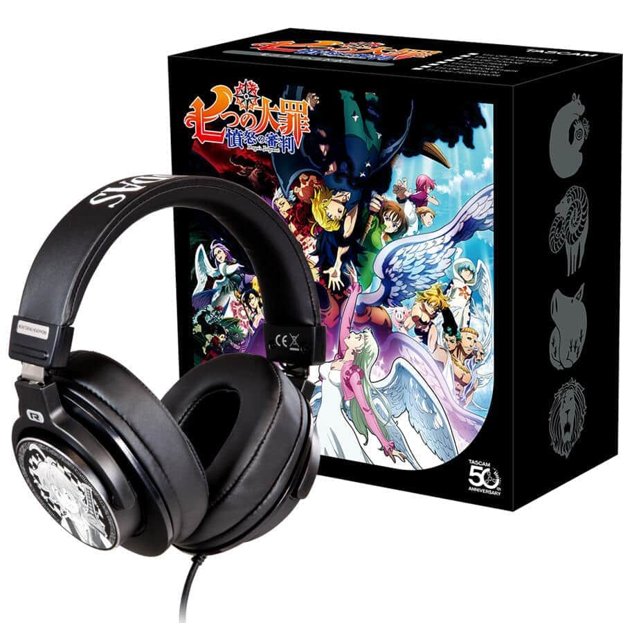 「七つの大罪」コラボのモニターヘッドホン　全8種、8キャラにスポット当てた