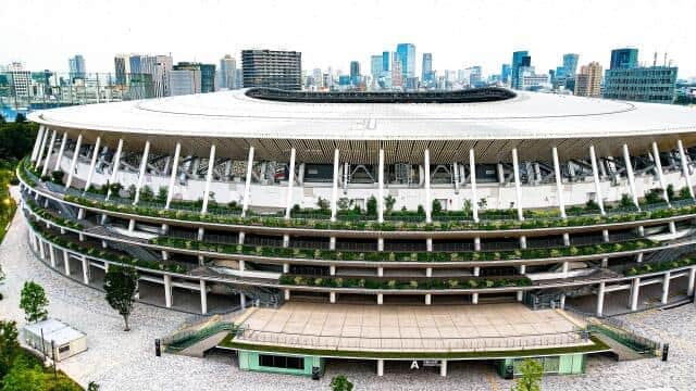 スポーツの祭典にふさわしい曲はないか（画像は新国立競技場）