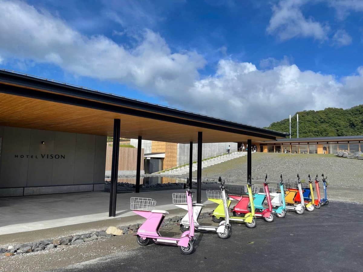 施設内の移動手段として利用できる