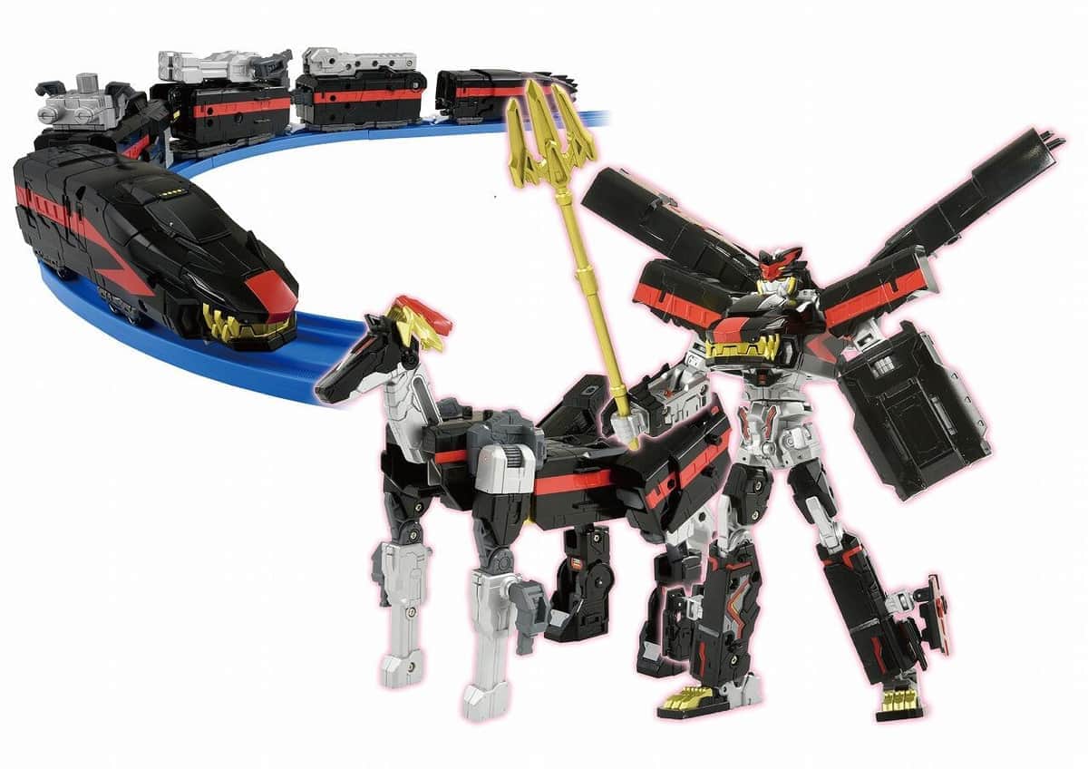 「シンカリオンZ」闇の新幹線がロボへ変形　「ダークシンカリオン」