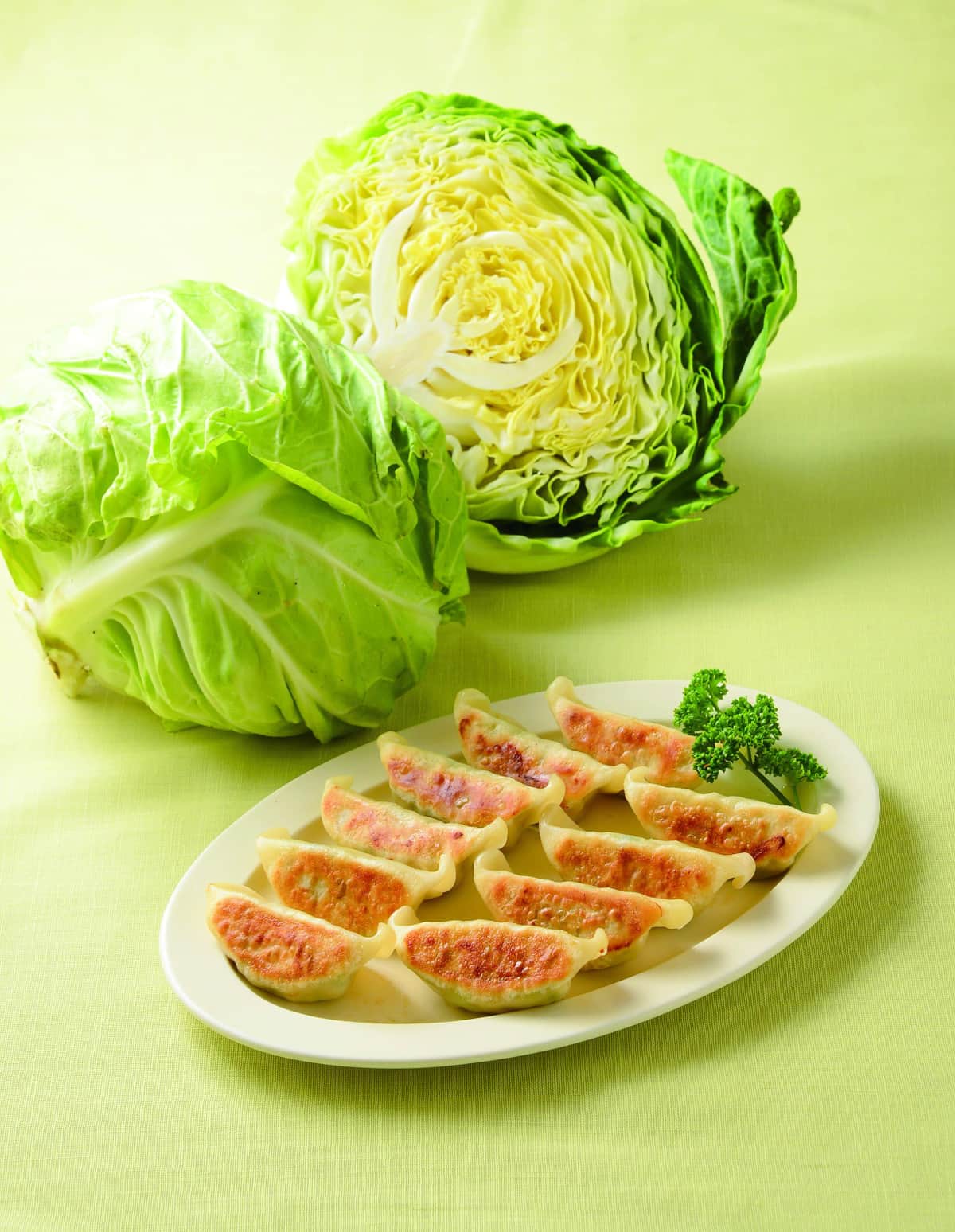 「もったいないキャベツ餃子」