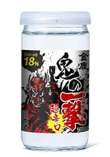 「金鹿　鬼の一撃」アルコール度数18％　ガツンとくる超辛口